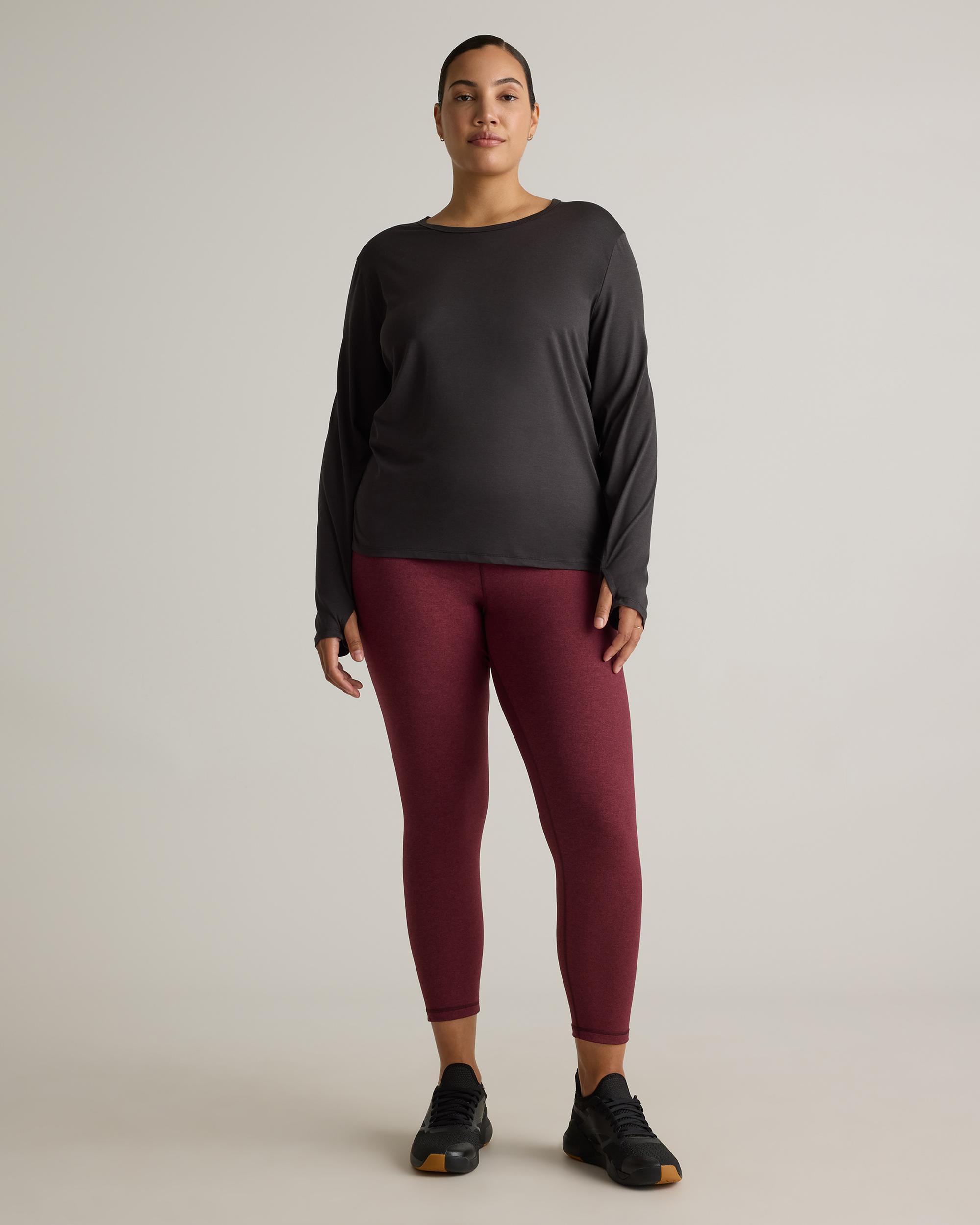 Quince | Women's Ultra-Soft High-Rise Legging Size XL, Recycled Polyester Product Image