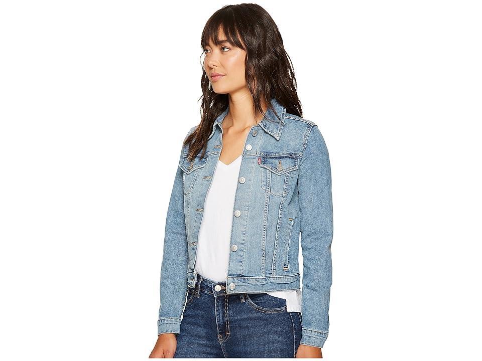 Levi's(r) Womens Original Trucker (Deep Lichen ) Women's Vest Product Image