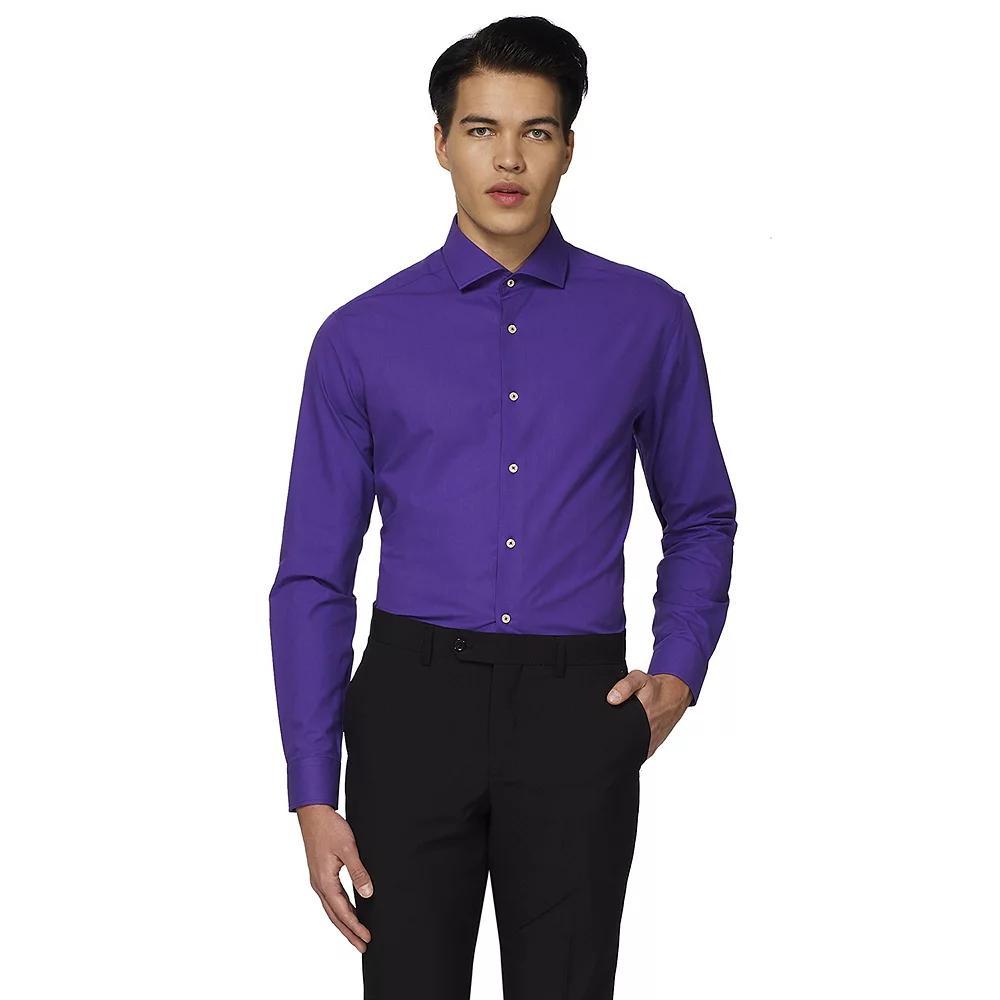 Men's OppoSuits Modern-Fit Dress Shirt, Size: Small, White Knight Product Image