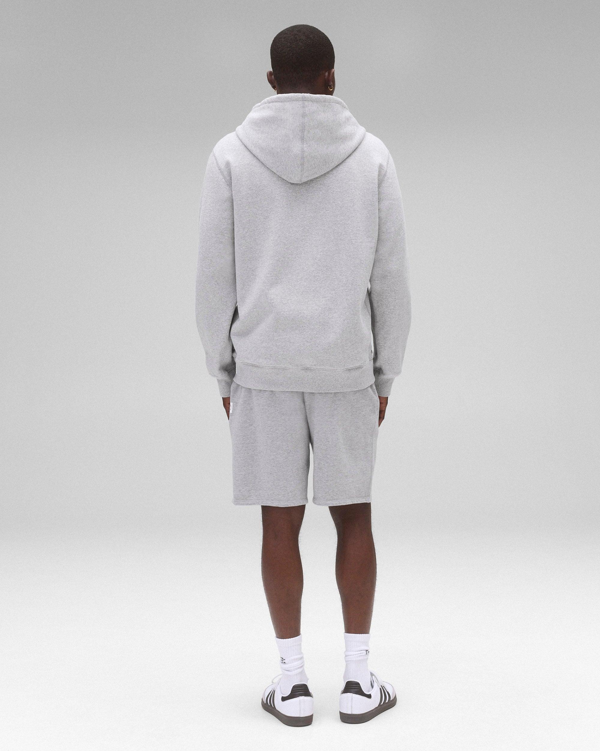 Midweight Terry Half Zip Standard Hoodie Male Product Image