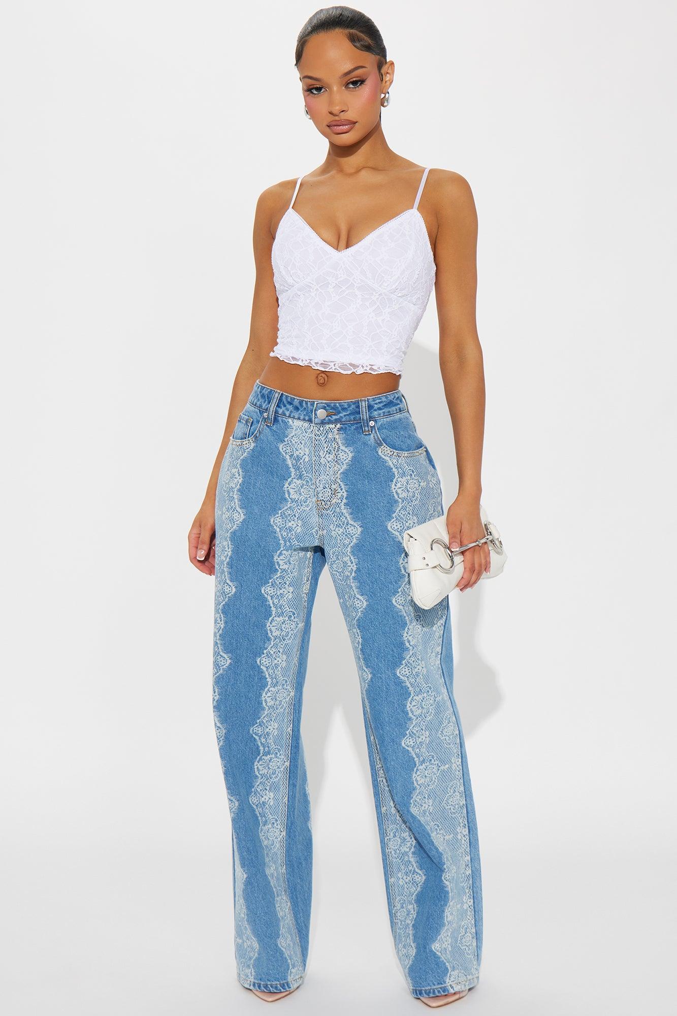 Larissa Lace Cami - White Product Image
