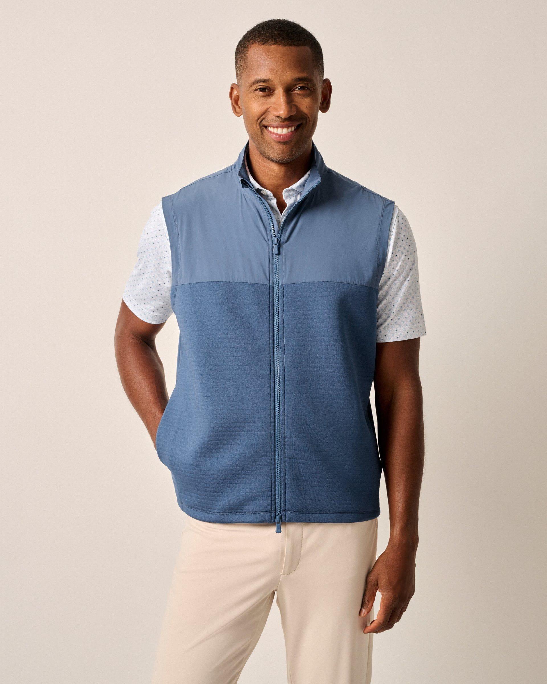 Culbertston Performance Mixed Media Vest Male Product Image