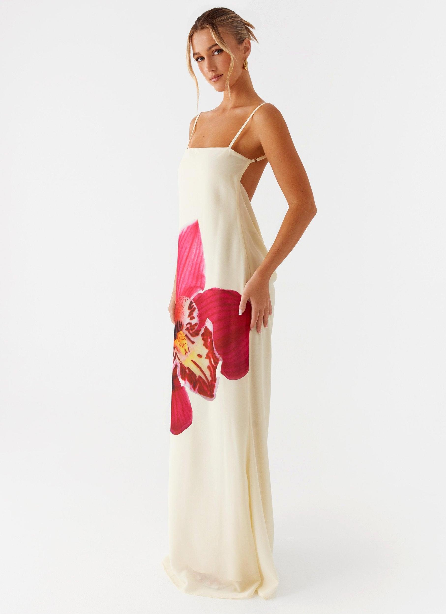Perfect Places Low Rise Sequin Maxi Skirt - Olive Product Image