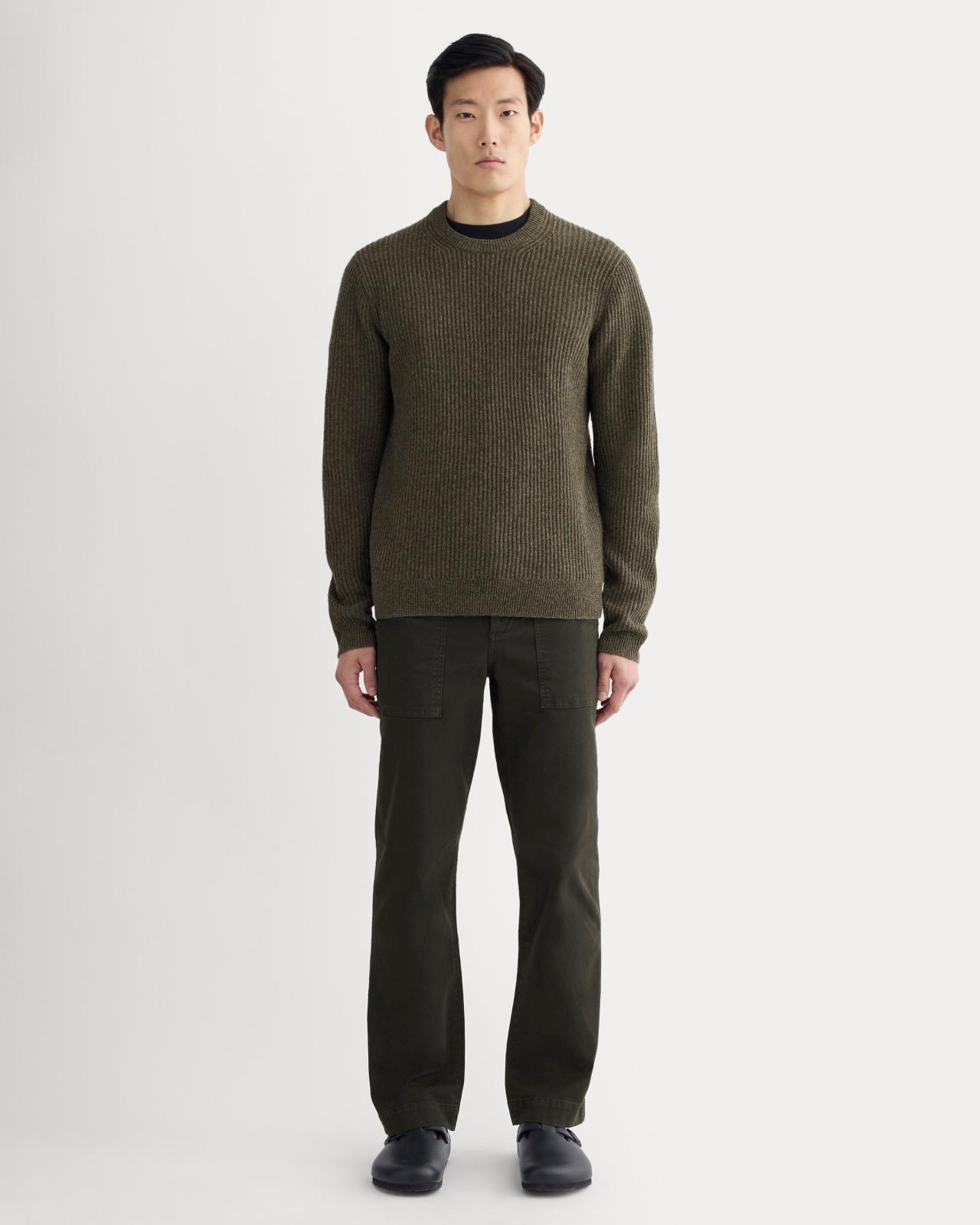 The Fisherman Crew in Wool Cashmere Product Image