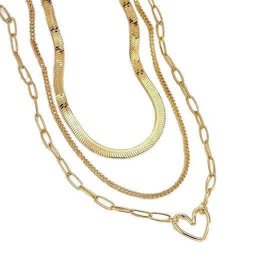 Heart Layered Necklace Product Image