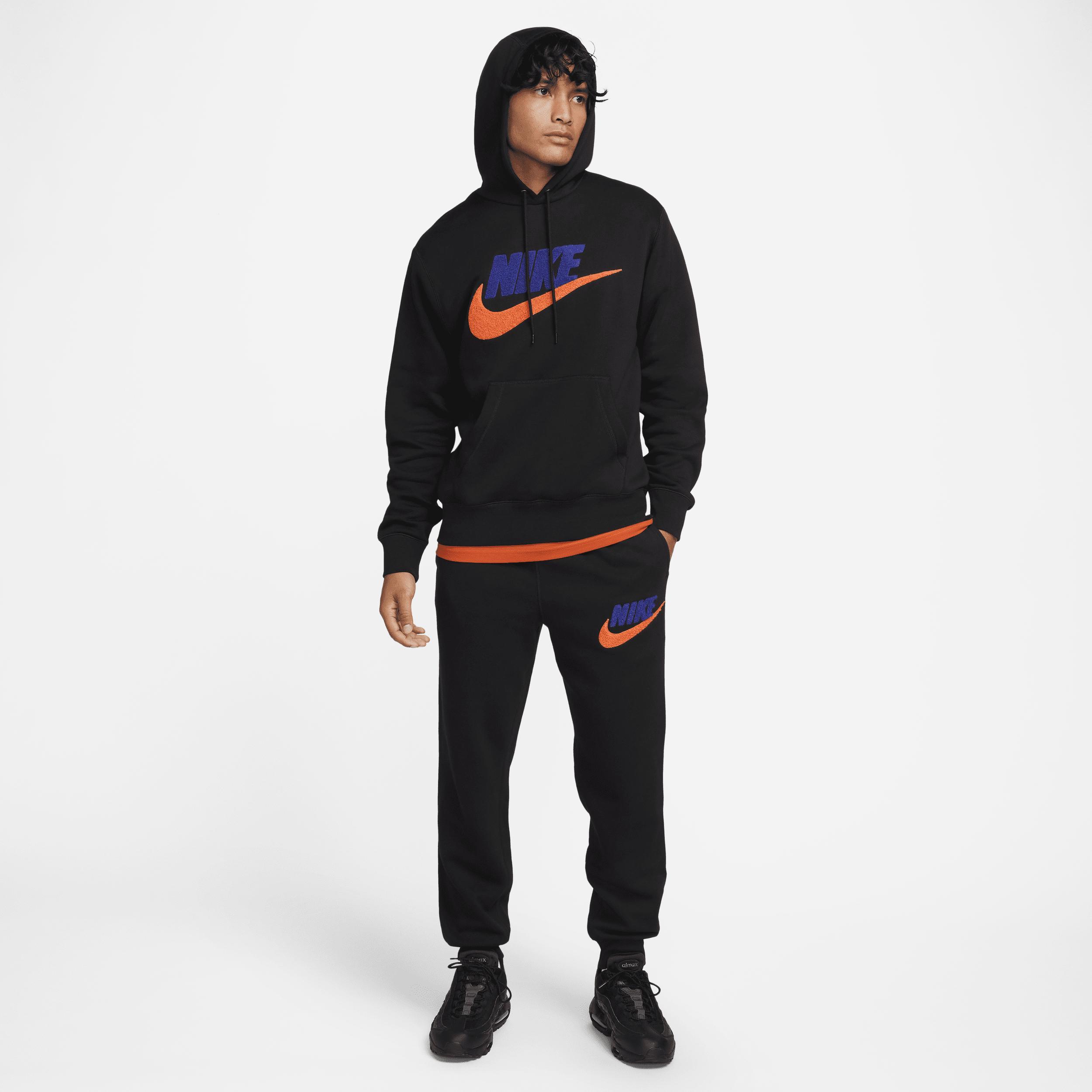 Mens Nike Club Fleece Chenille Futura Pullover Hoodie Product Image