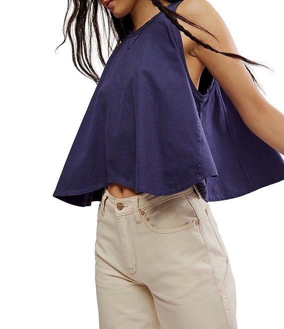 Free People We The Free Hialeah Scoop Neck Sleeveless Flowy Tee Product Image