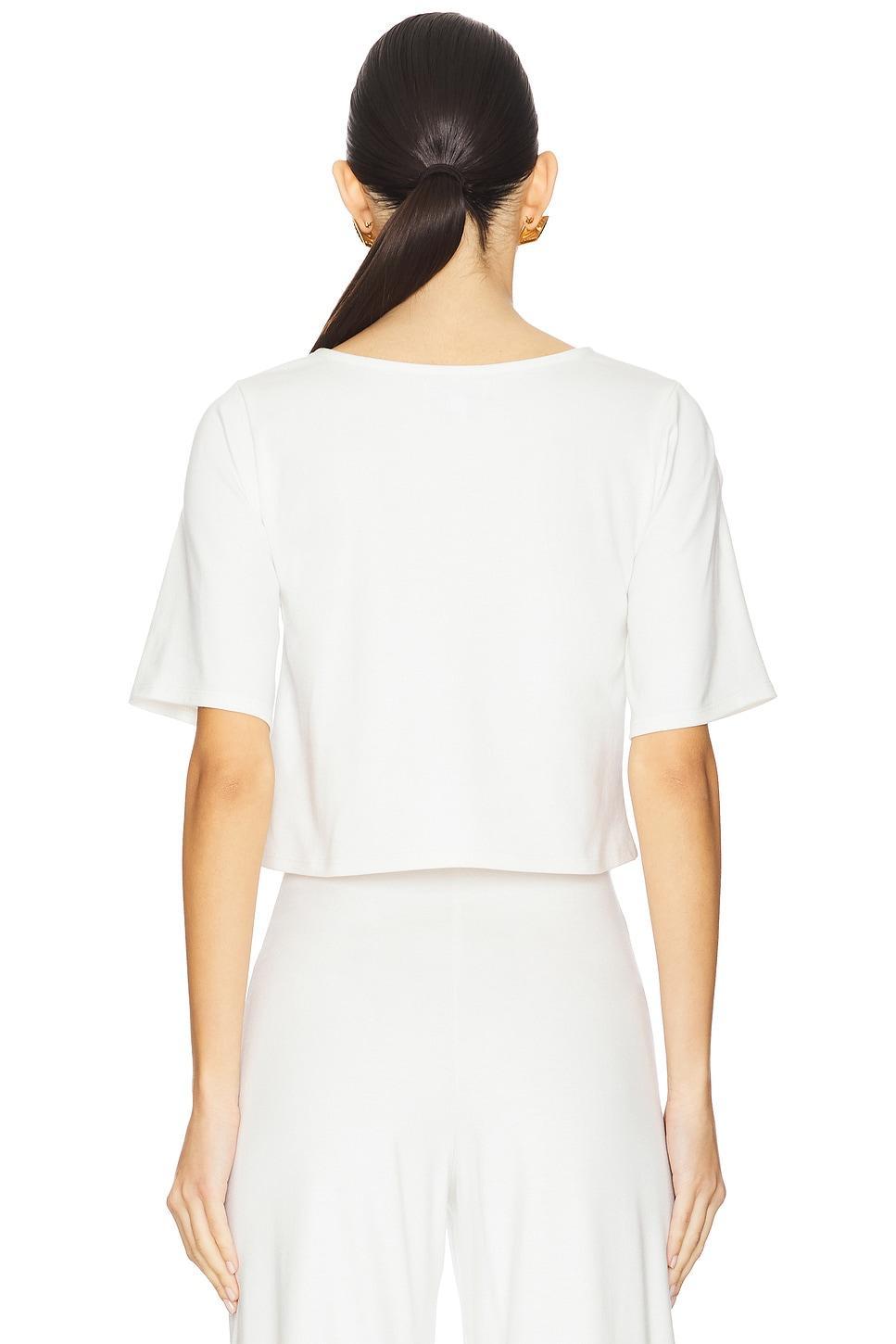 Ponte Knit Short Sleeve Top Ripley Rader Product Image