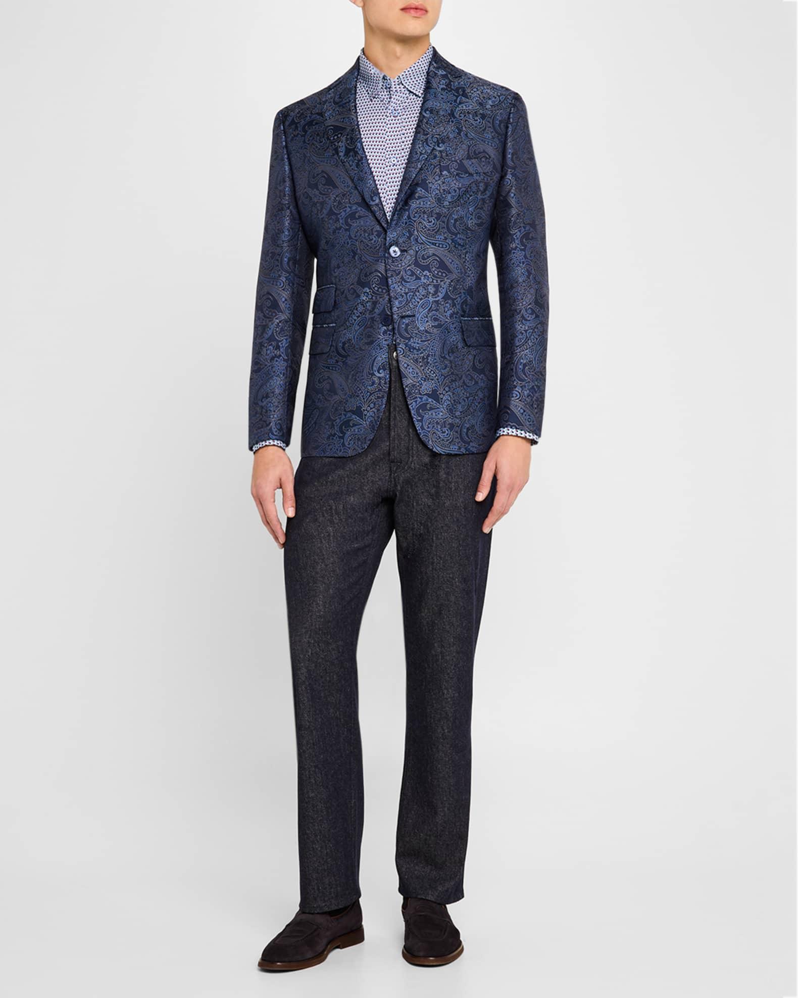 Mens Carrington Paisley Single-Breasted Sport Coat Product Image