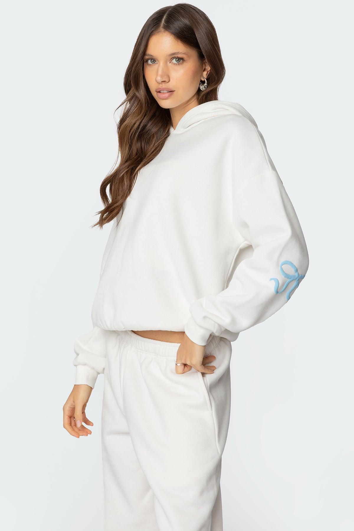 Bonney Bow Detail Hoodie Product Image