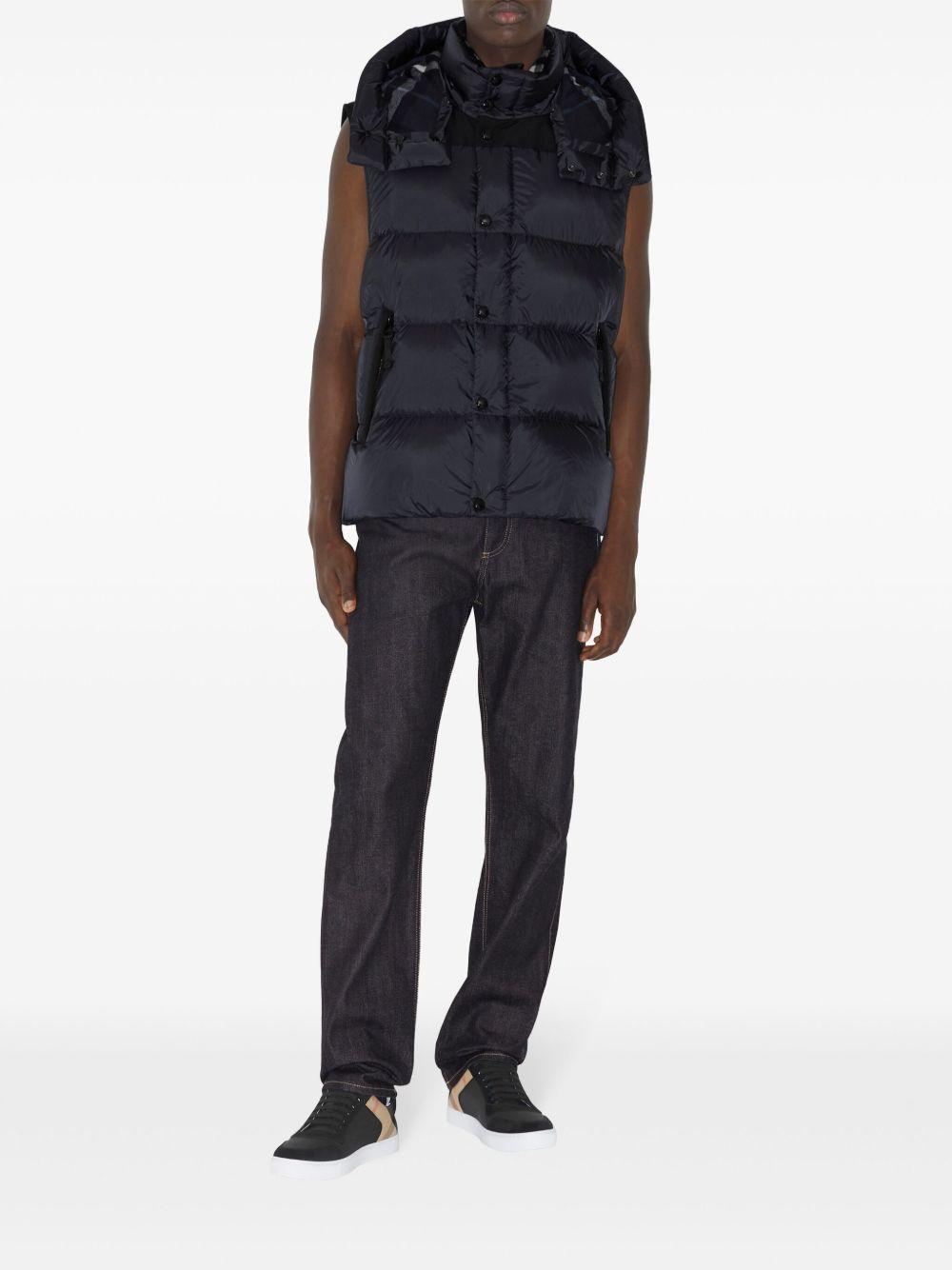 logo-patch padded jacket Product Image