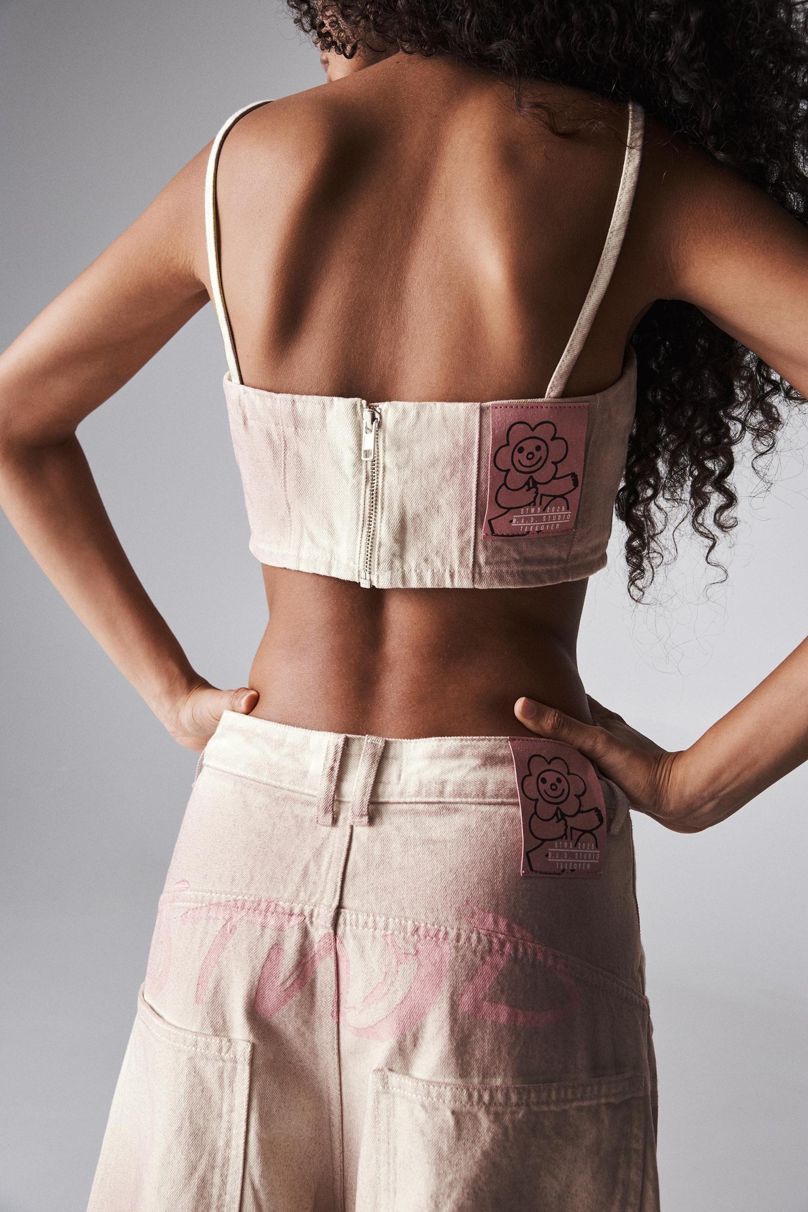 Bráulio Amado tie-dye bandeau top Product Image