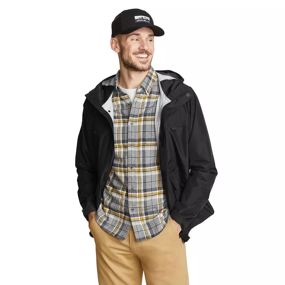 Big & Tall Eddie Bauer Rainpac Jacket, Mens Light Green Product Image