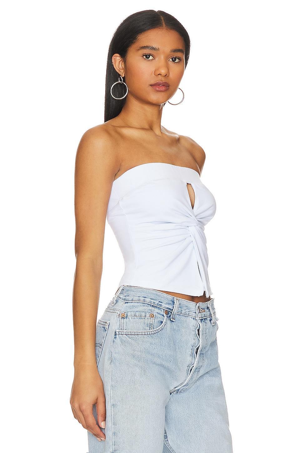 Brandie Twist Front Top superdown Product Image