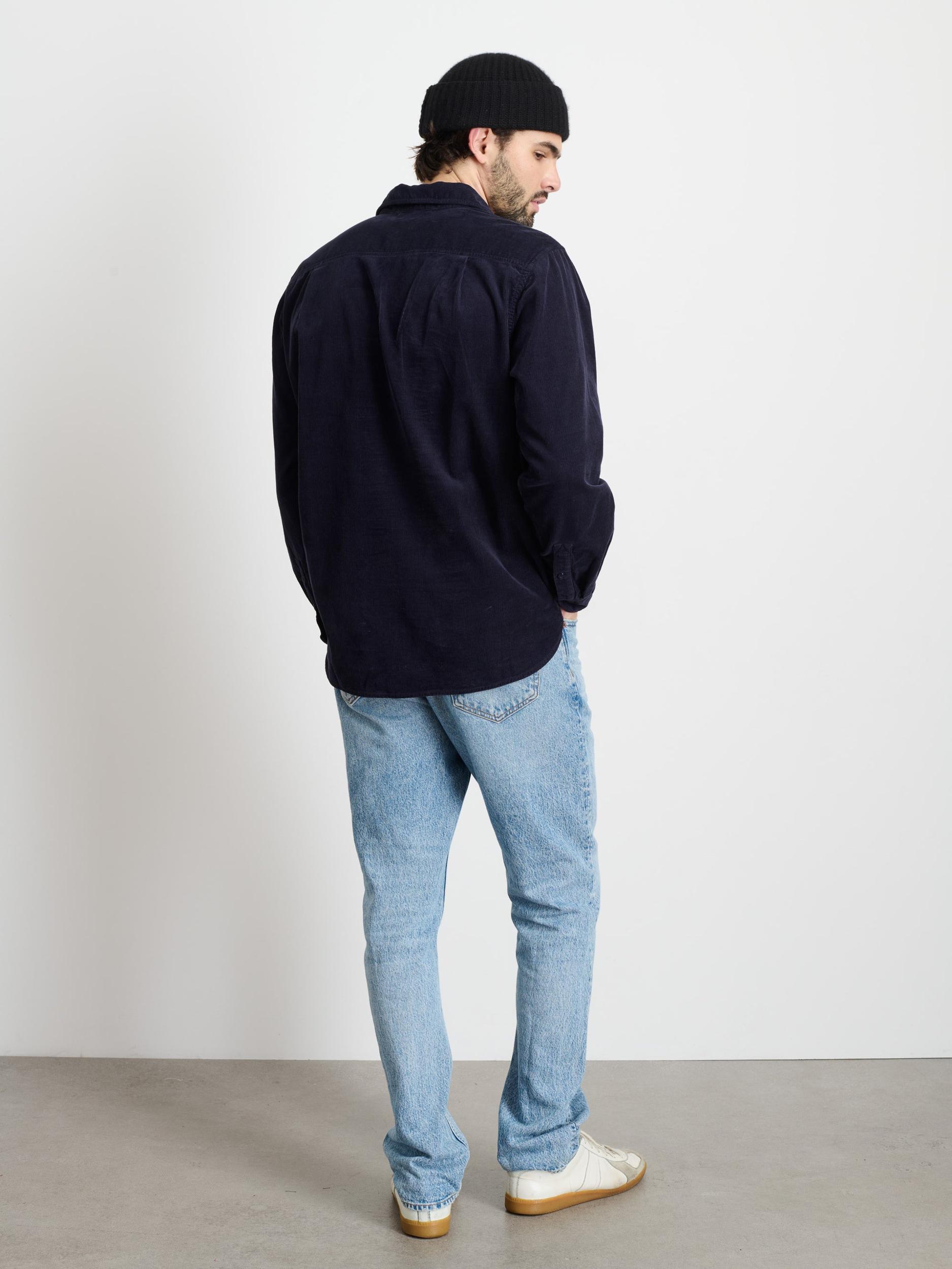 Carter Popover Shirt In Fine Wale Corduroy Product Image