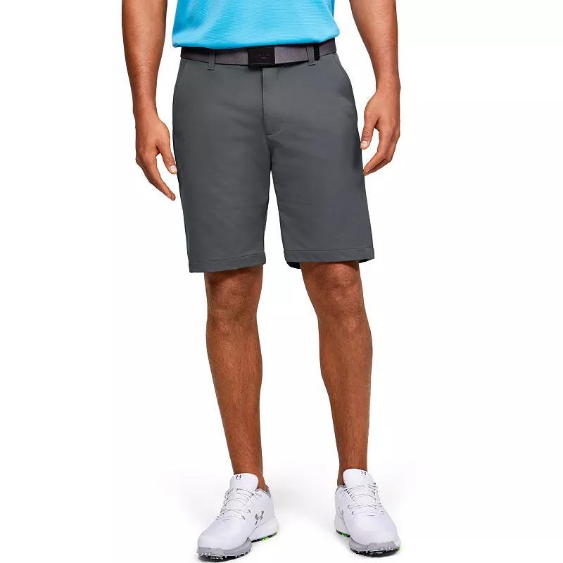 Men's Under Armour 10-in. Golf Moisture Wicking Shorts, Size: 40, Black Navy Product Image