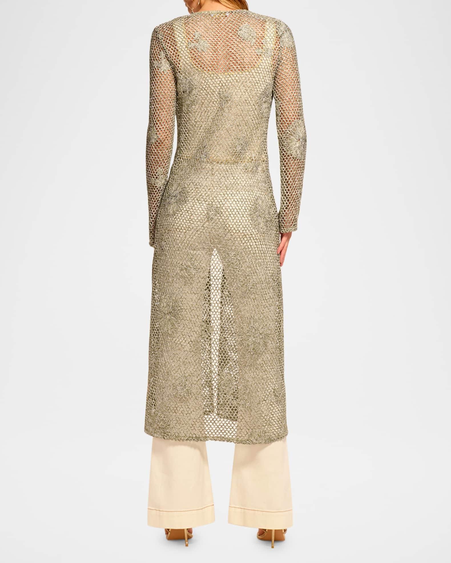 Liana Crochet-Knit Duster Product Image