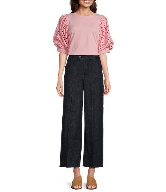 NYDJ High Rise Mona Ankle Trouser Jeans Product Image