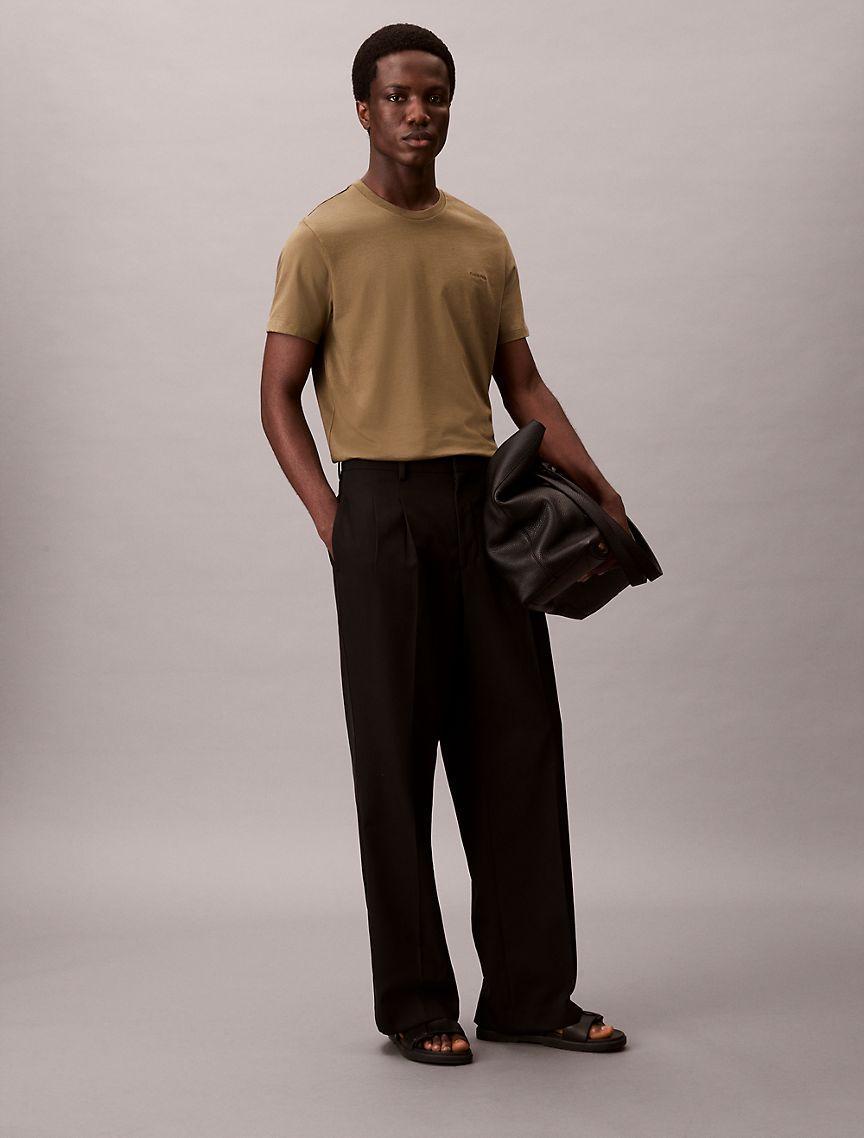 Calvin Klein Mens Liquid Touch Crewneck T-Shirt Product Image