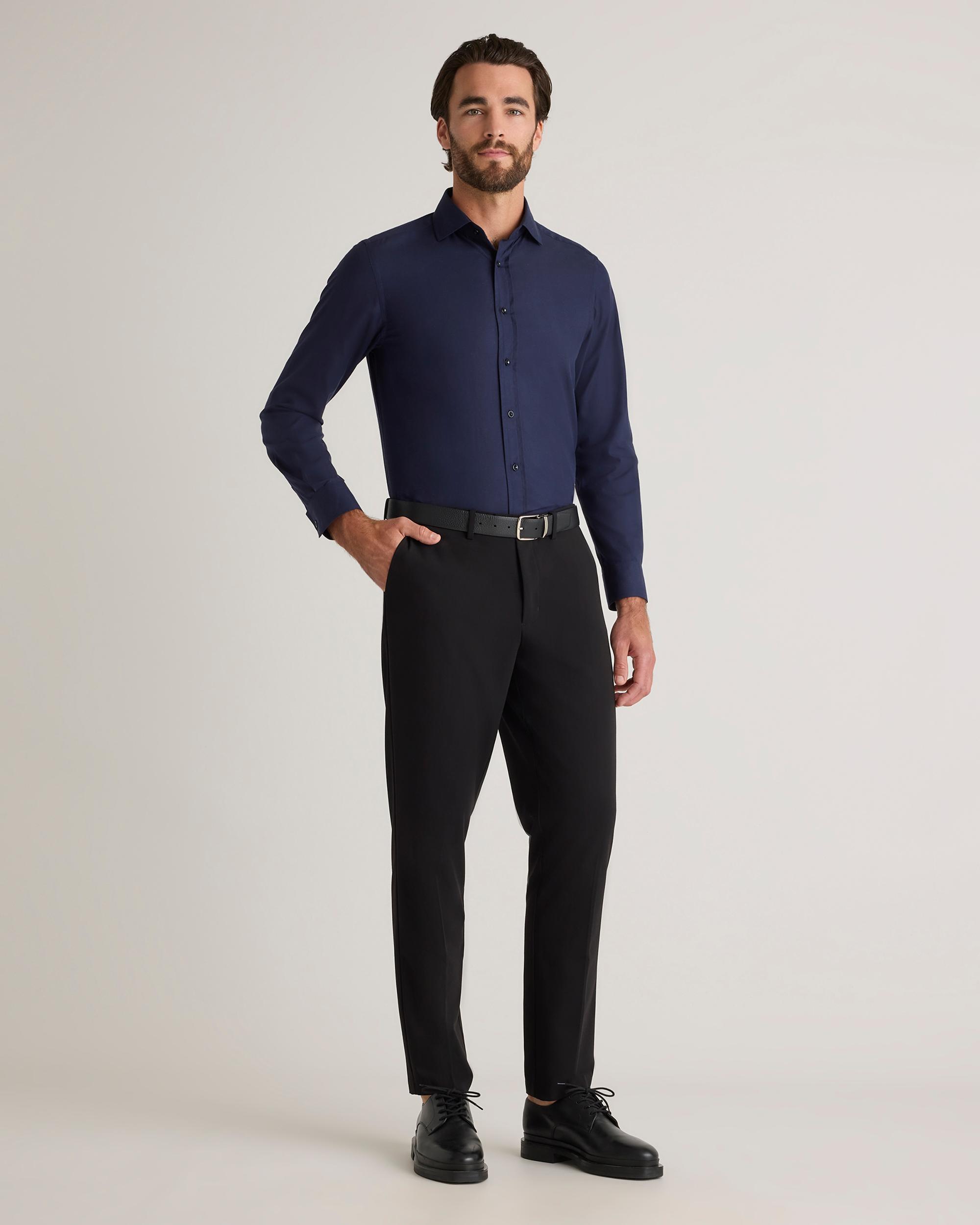 Quince | Men's Cashmere Dress Shirt Organic Cotton Product Image
