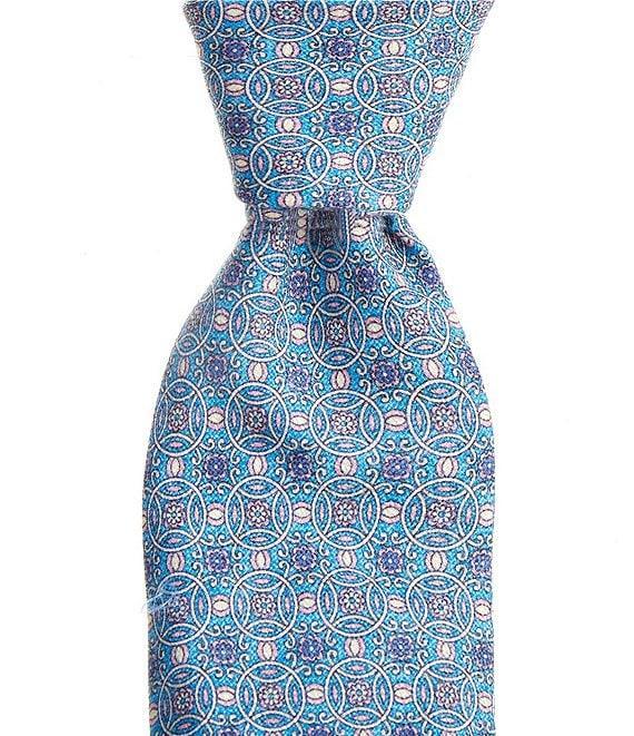 Edward Armah Connected Neat 3.3#double; Silk Tie Product Image