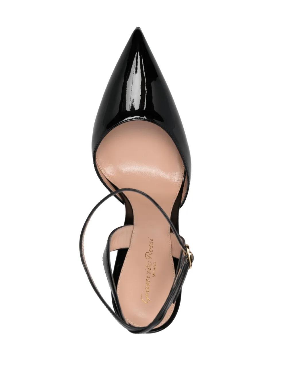 130mm patent pointed sandals  Product Image