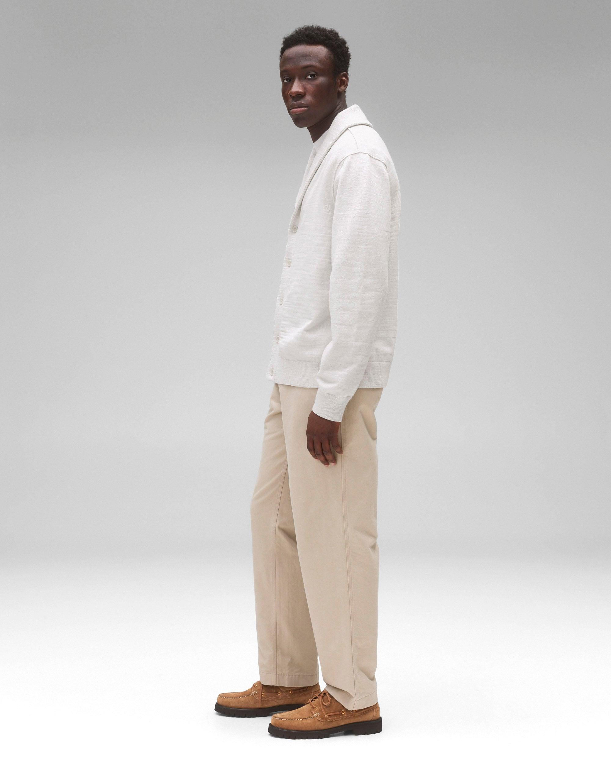 Cotton Slub Laurel Shawl Cardigan Male Product Image