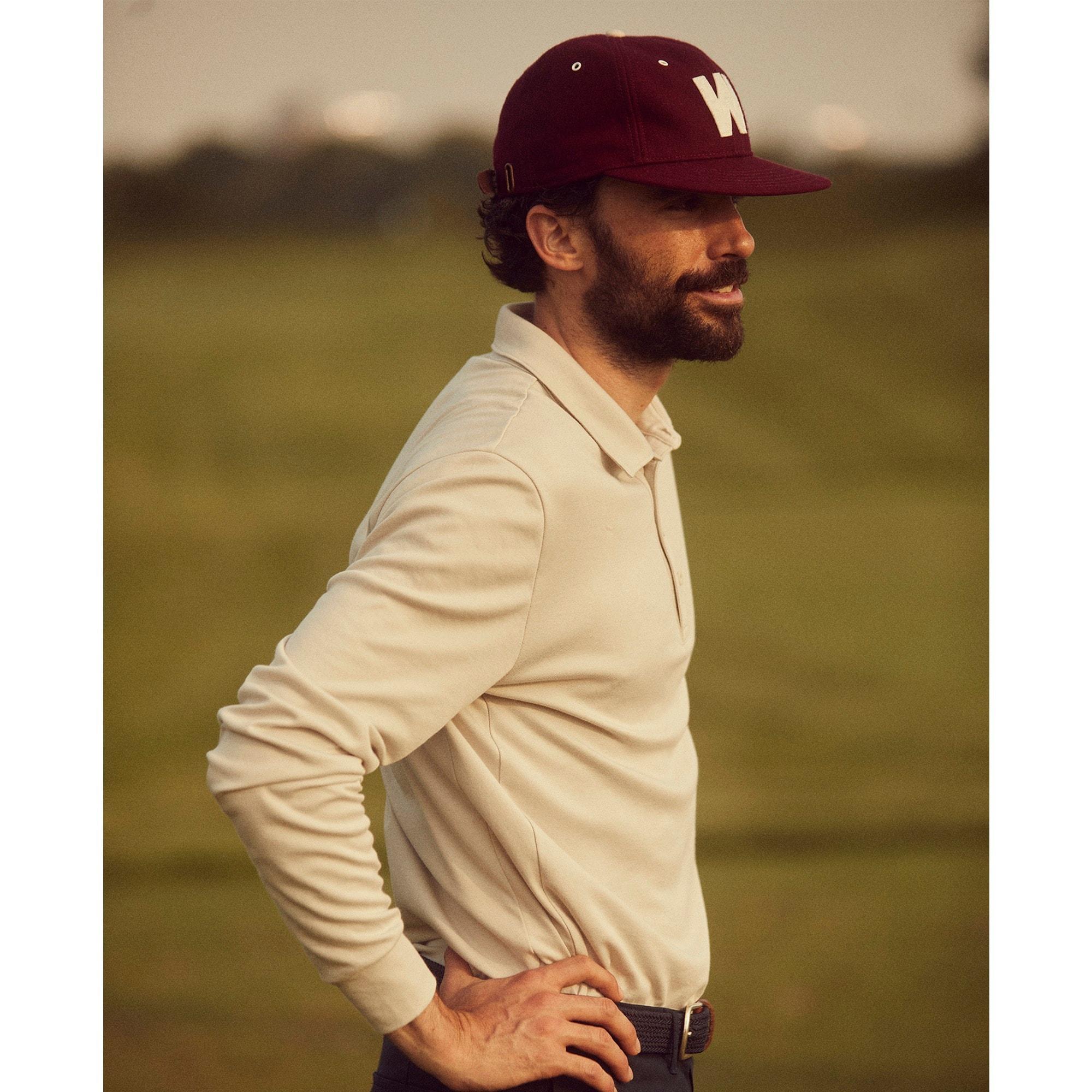 Long-sleeve performance polo shirt with COOLMAX® technology Product Image