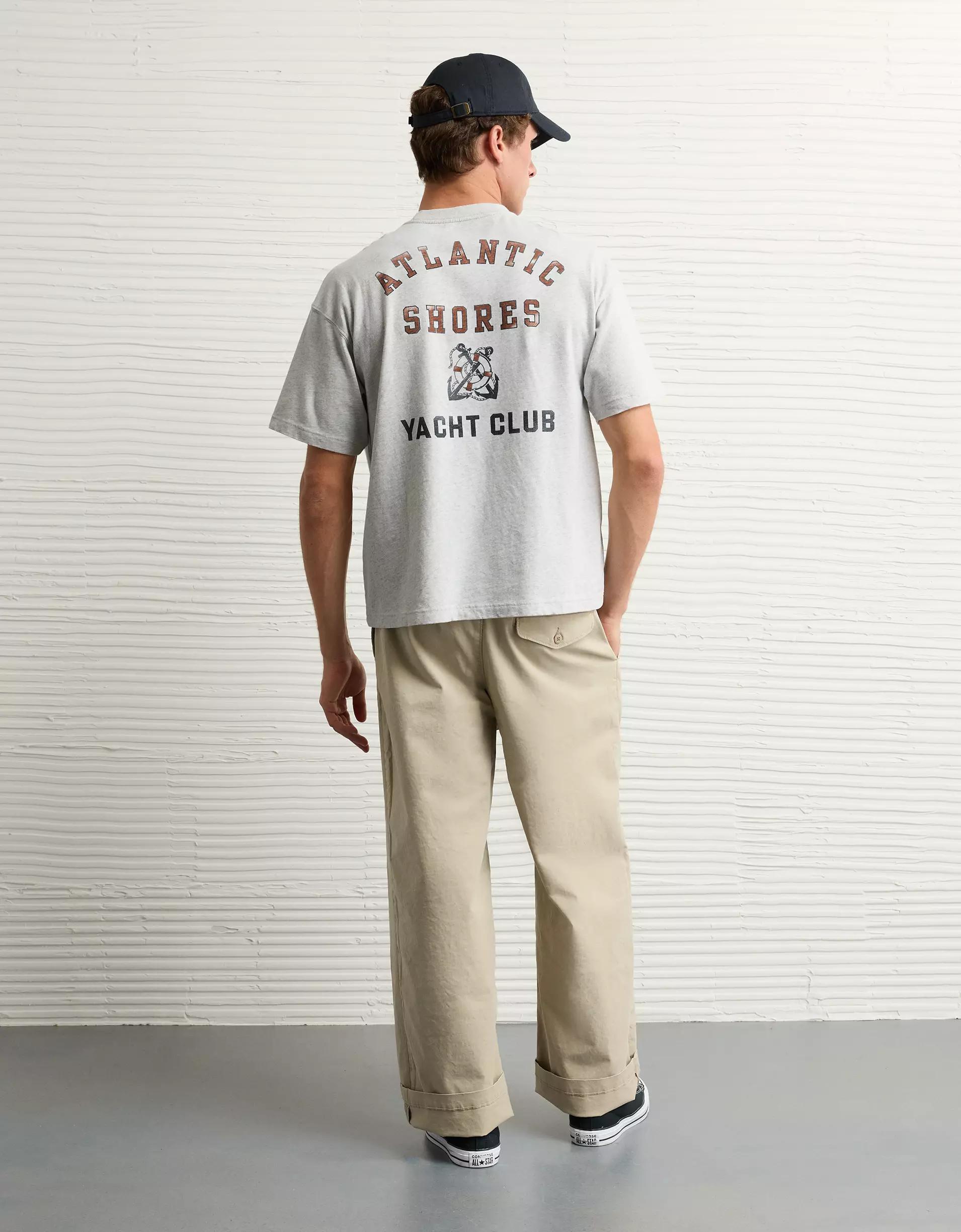 AE Boxy Nautical Graphic T-Shirt Product Image