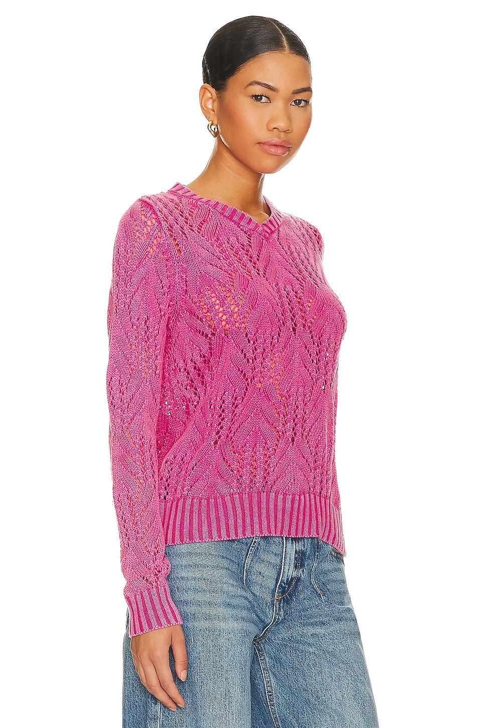 Delilah V-neck Sweater Central Park West Product Image