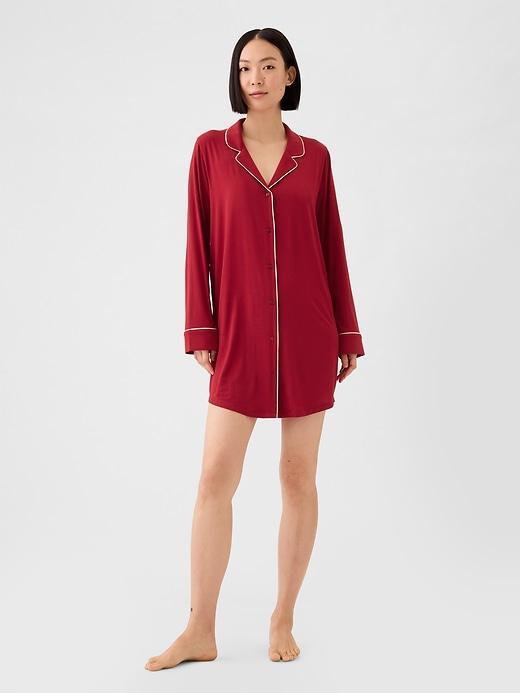 Modal PJ Shirtdress Product Image
