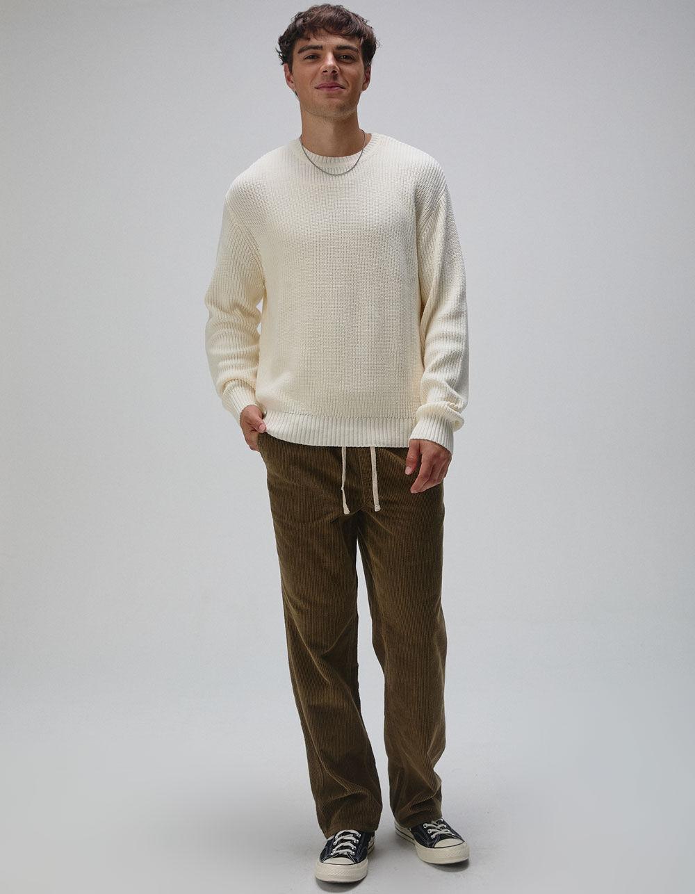 RSQ Mens Crewneck Sweater - BLACK Product Image