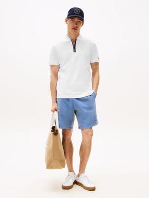 Regular Fit Interlock Zip Polo Product Image