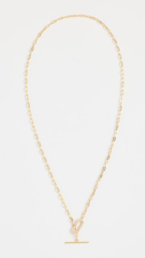 SHASHI Jade Pave Necklace | Shopbop Product Image