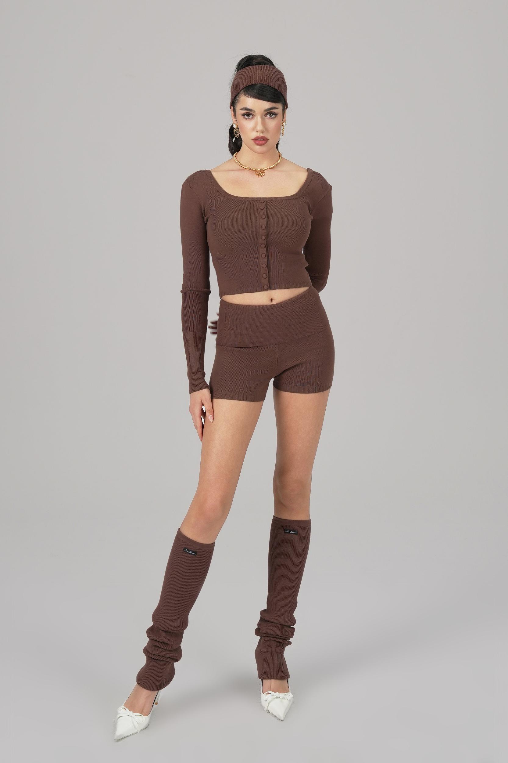 Holly Legwarmers (Brown) Product Image