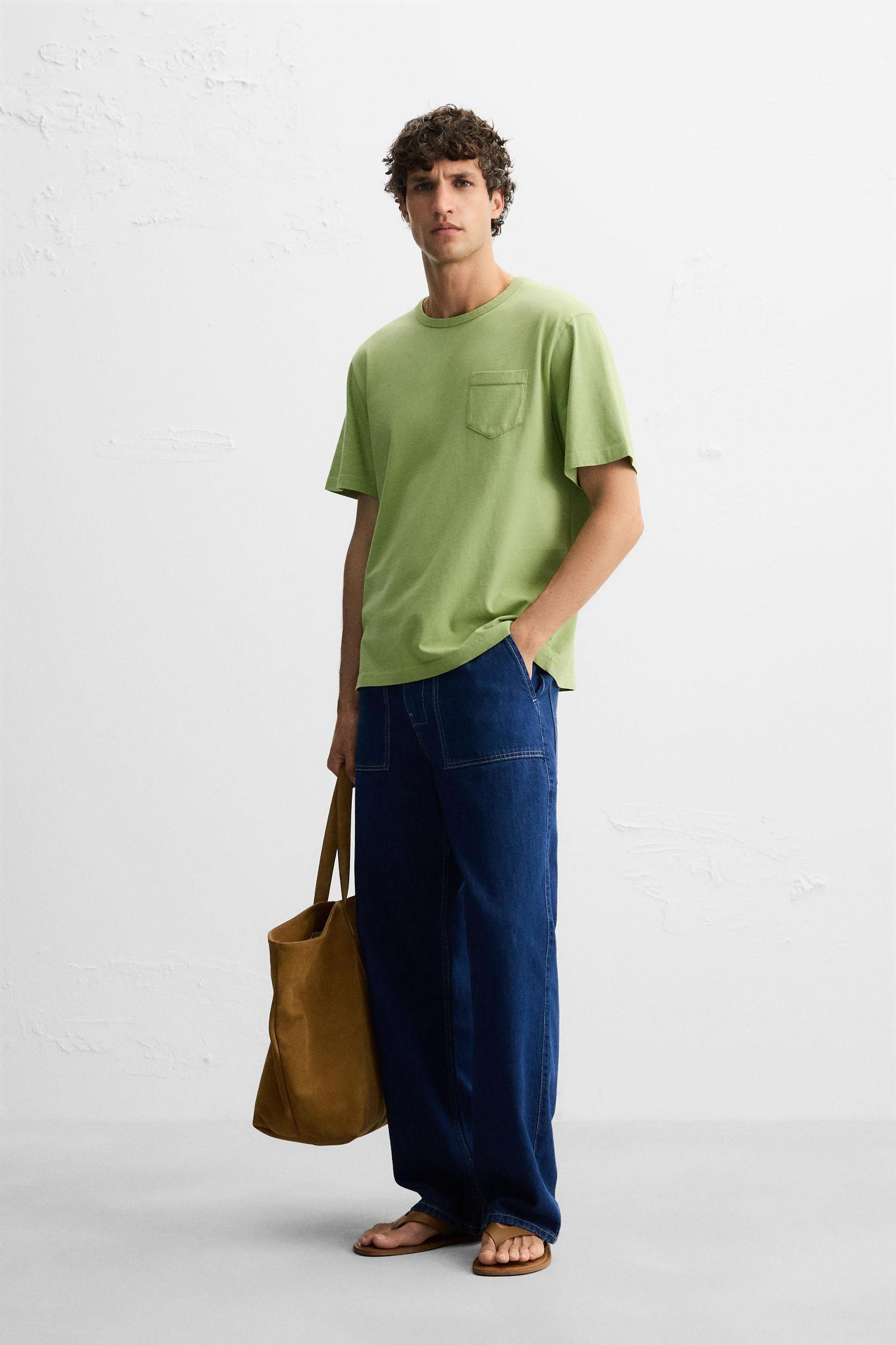 WASHED POCKET T-SHIRT Product Image