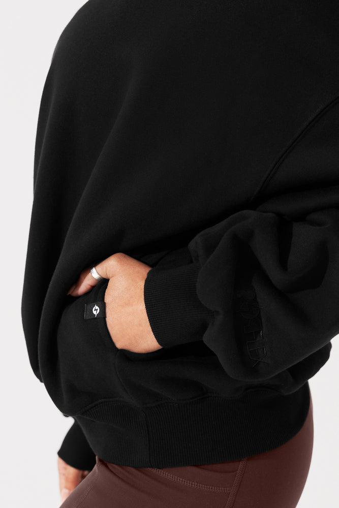 Cloud Crewneck Sweater - Merlot Product Image
