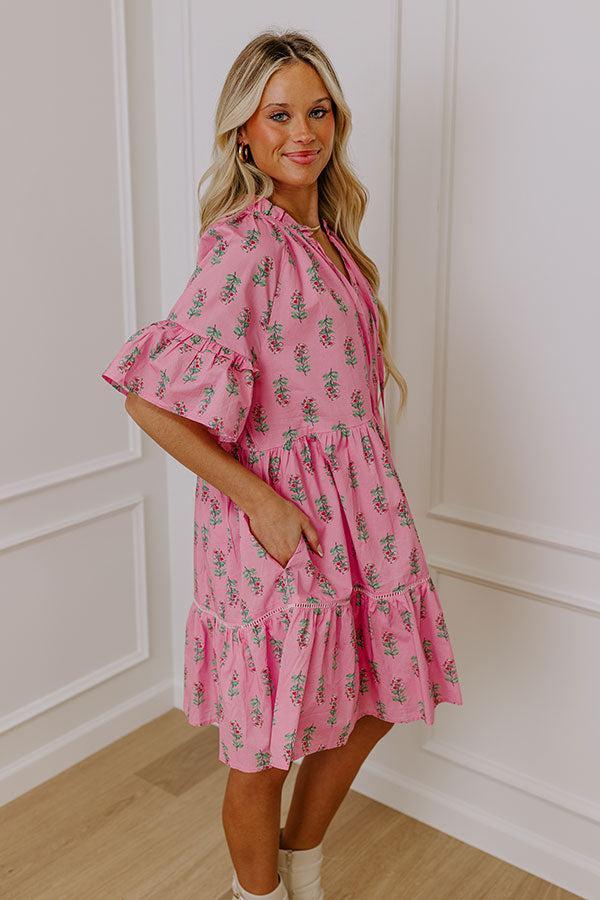 Sweet Crush Floral Mini Dress Product Image