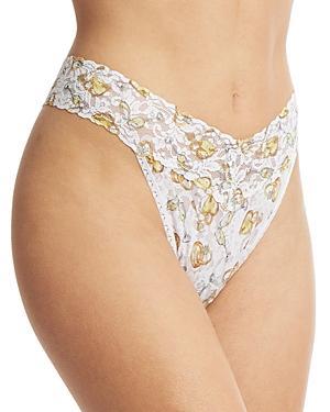 Hanky Panky Signature Lace Printed Original Rise Thong (Staycation) Women's Underwear Product Image