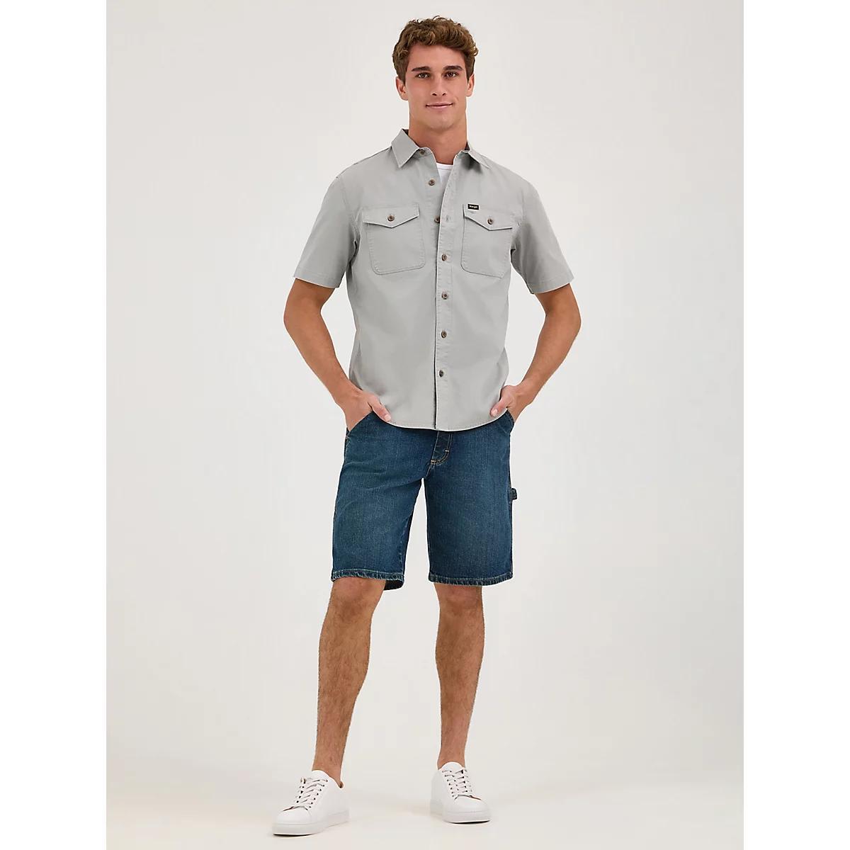 Men's Carpenter Short in Military Olive Product Image