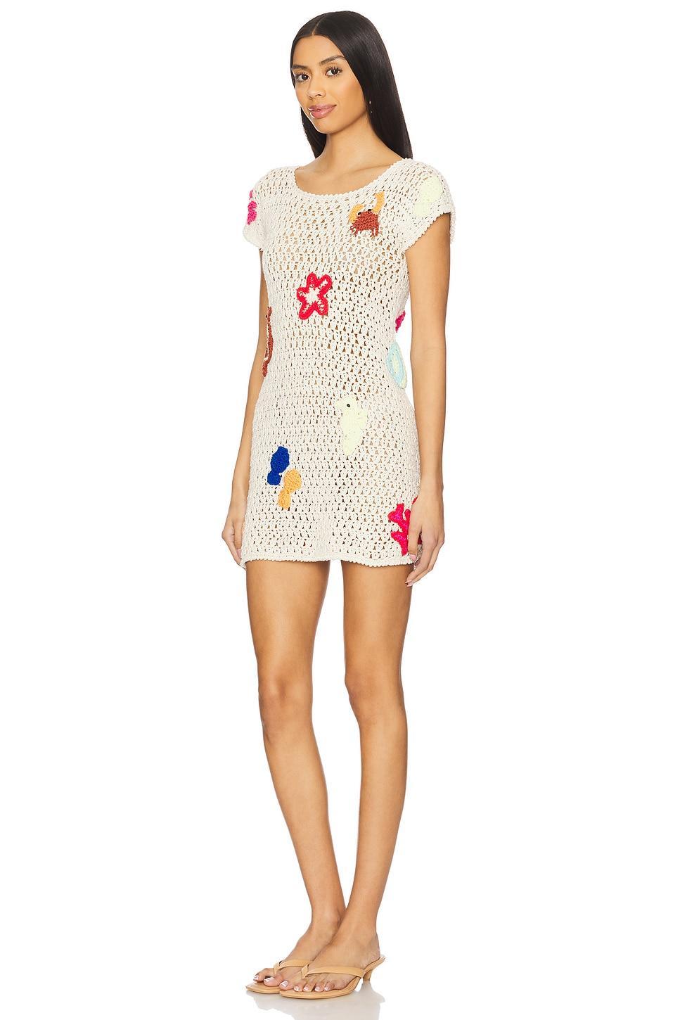 Crochet Mini Dress Tach Clothing Product Image