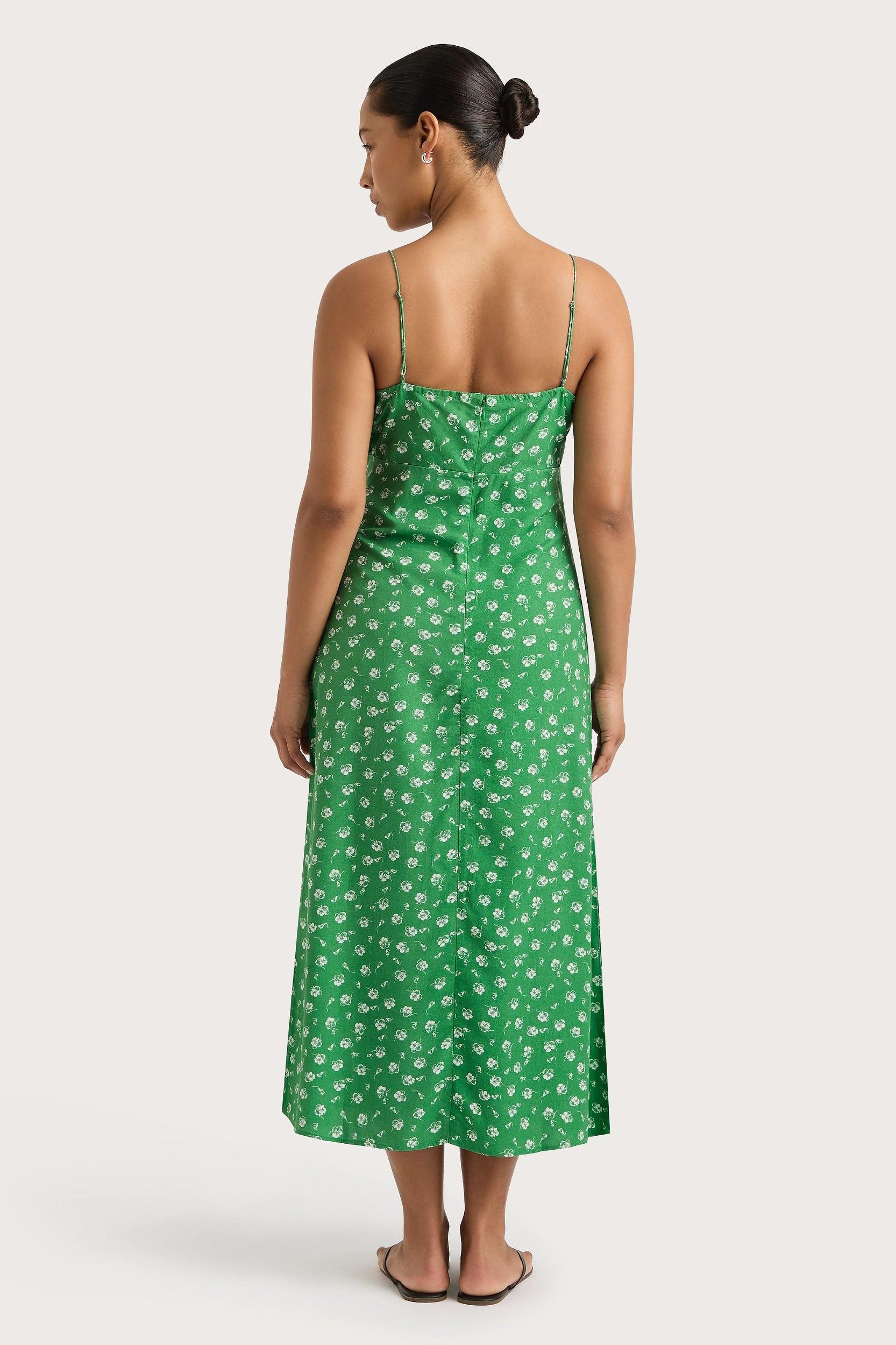 Pau Midi Dress Green Product Image