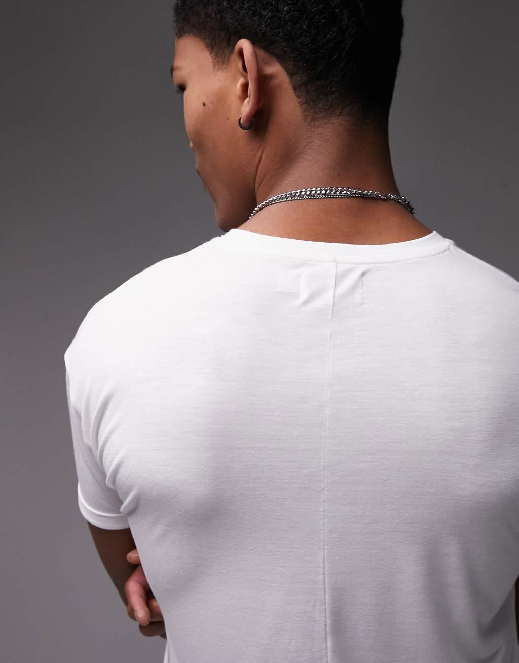 Topman longline T-shirts Product Image