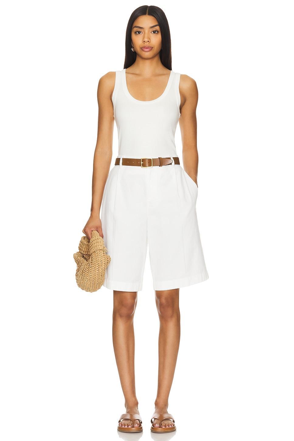 Supima Rib Scoop Tank Enza Costa Product Image