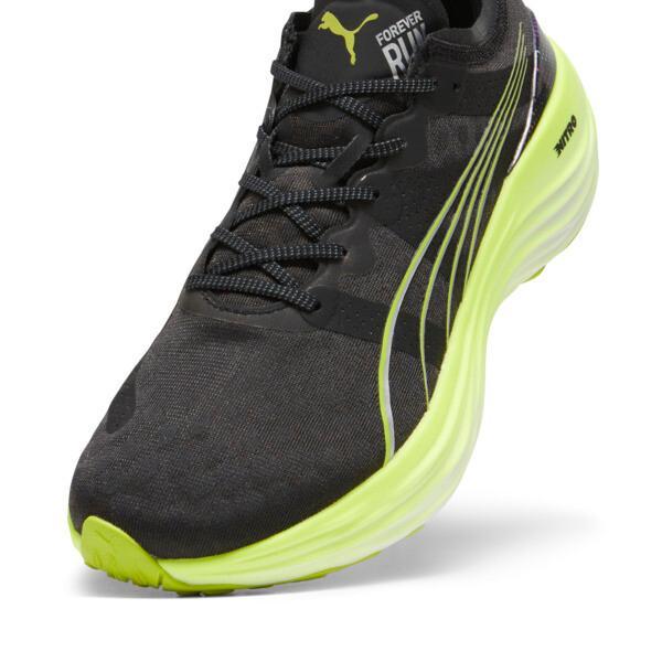 PUMA ForeverRun NITROâ¢ Men's Running Shoes in Black/Lime Pow/Mineral Grey Product Image