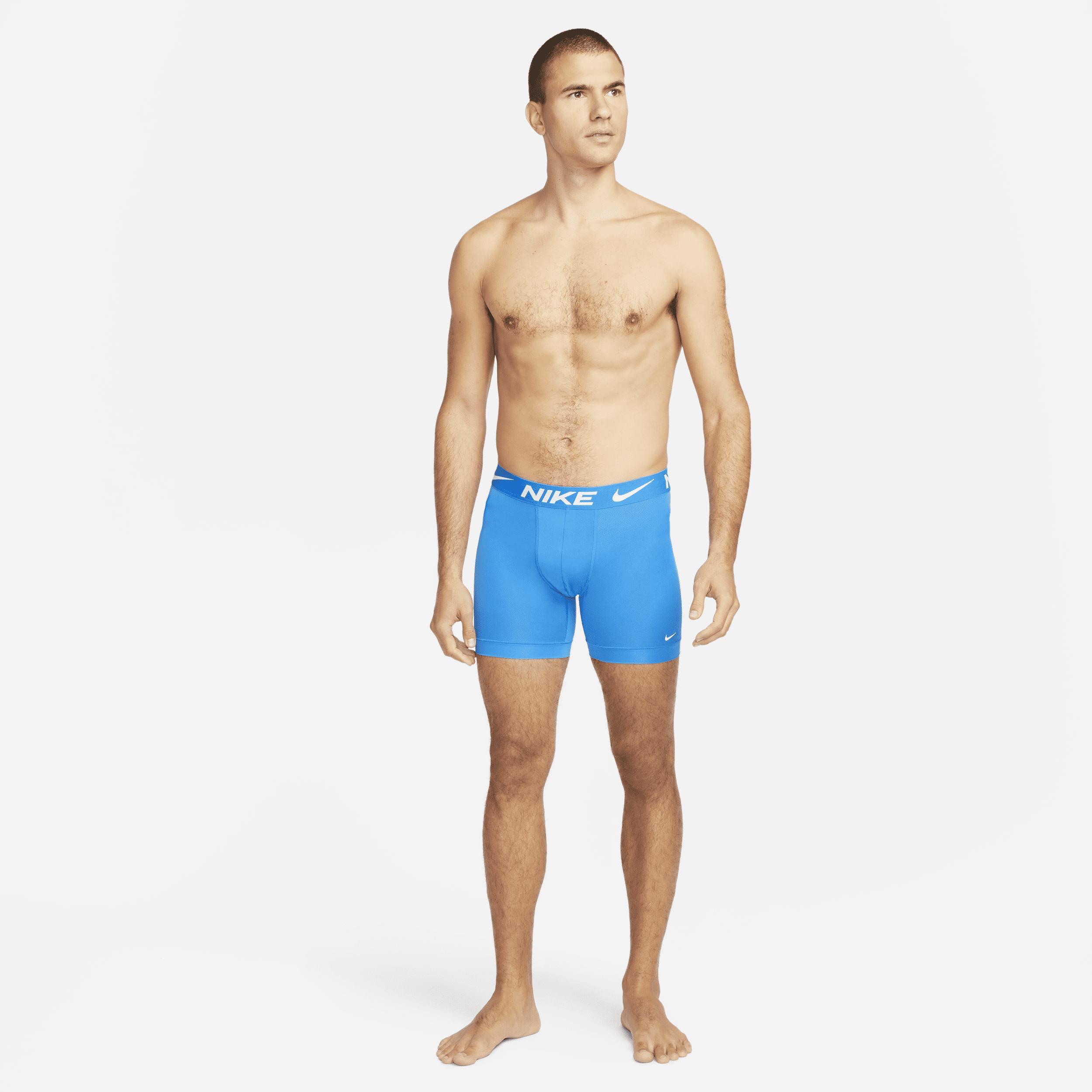 Mens Nike Dri-FIT Essential 3-pack Microfiber Boxer Briefs Product Image