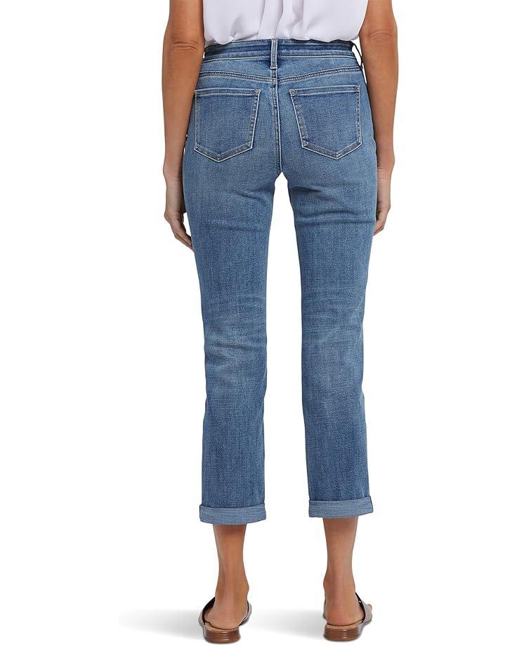 Women's NYDJ Sheri Slim Ankle Roll Cuff Jeans in Majorca Bay Product Image