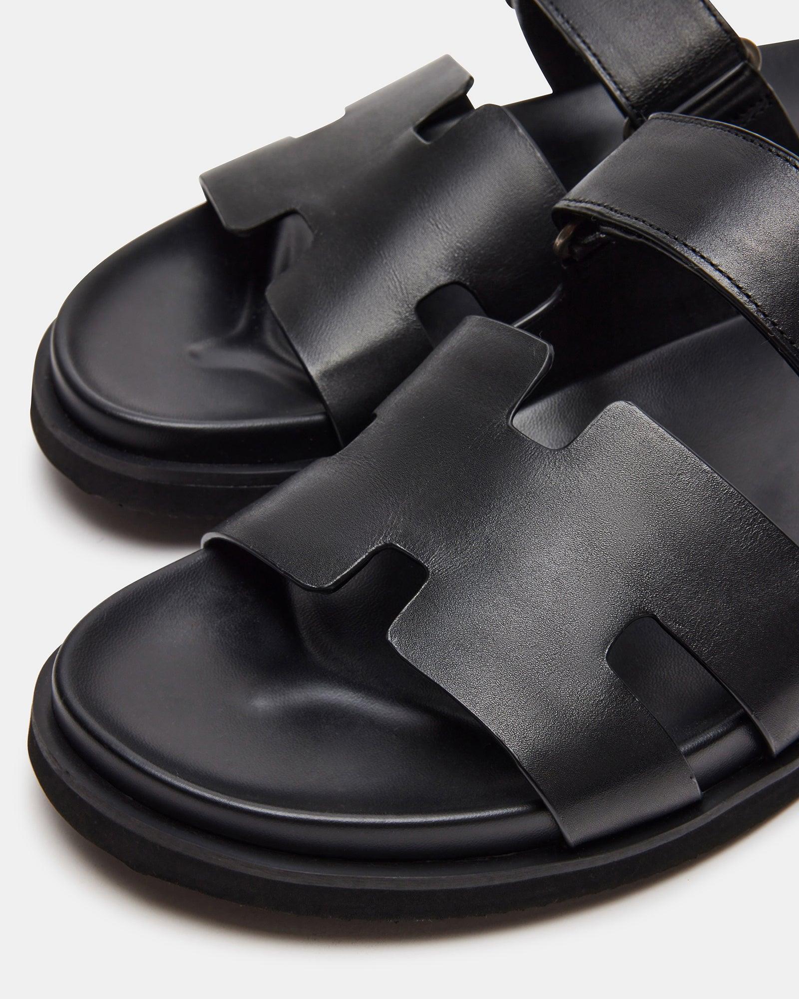 MAIVEN BLACK LEATHER Male Product Image