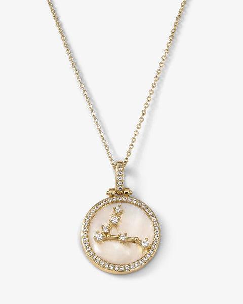 Zodiac Constellation Necklace - Gold Product Image
