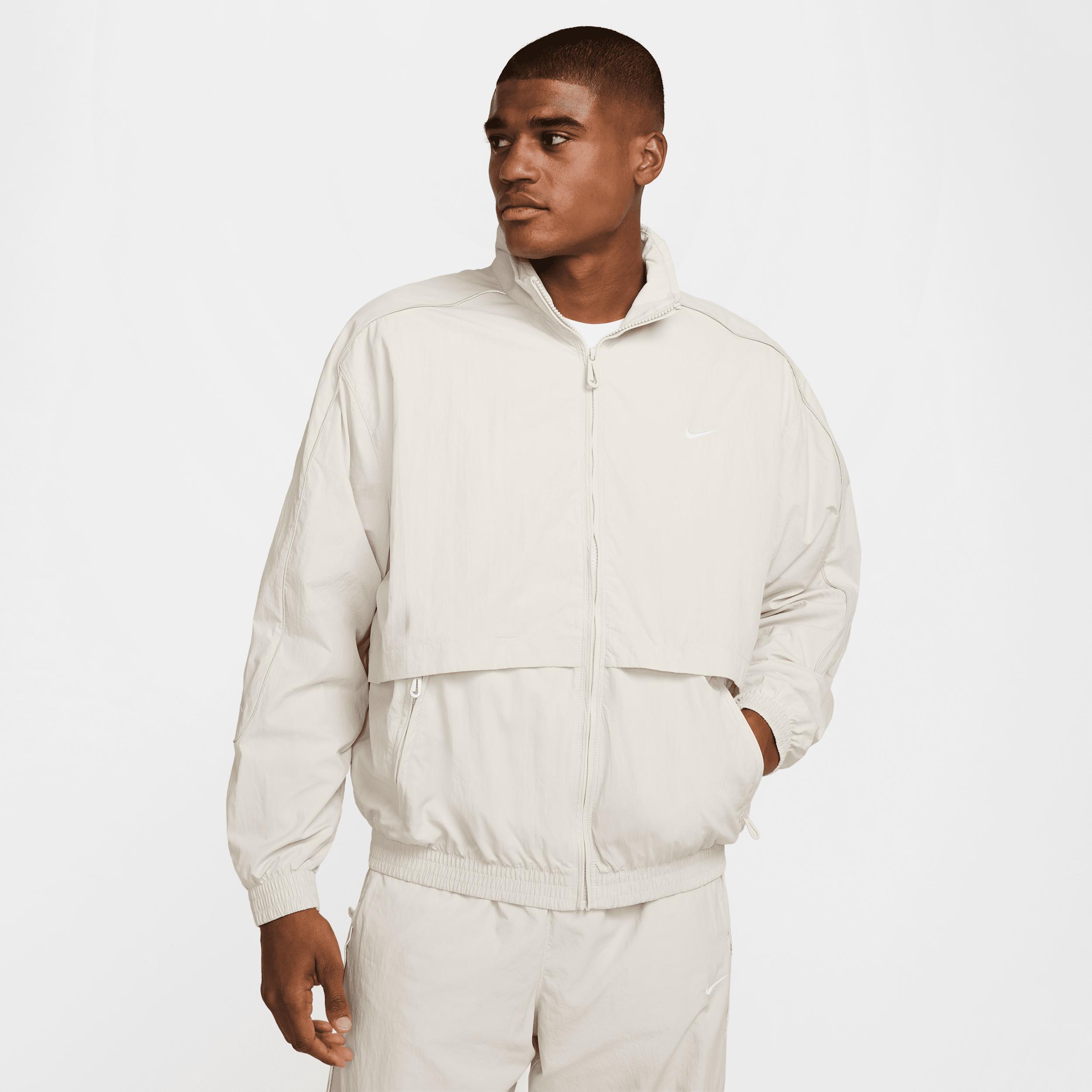 Men's Nike Sportswear Solo Swoosh Woven Track Jacket Product Image